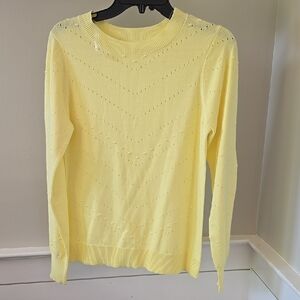Staccato Sunny Yellow Knit Top